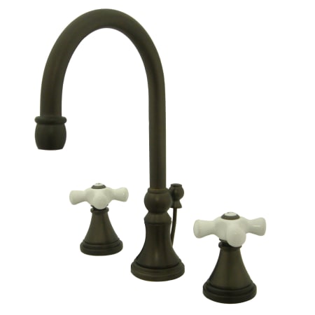 A large image of the Kingston Brass KS298.PX Oil Rubbed Bronze