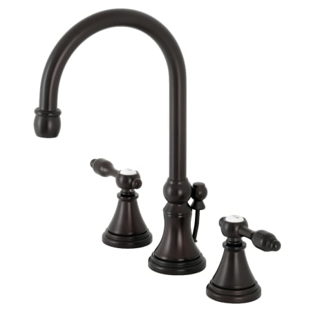 A large image of the Kingston Brass KS298.TAL Oil Rubbed Bronze