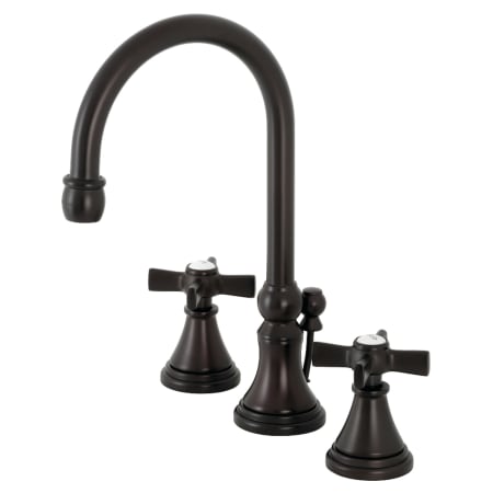 A large image of the Kingston Brass KS298.ZX Oil Rubbed Bronze