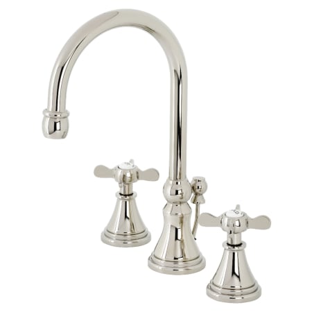 A large image of the Kingston Brass KS298.BEX Polished Nickel
