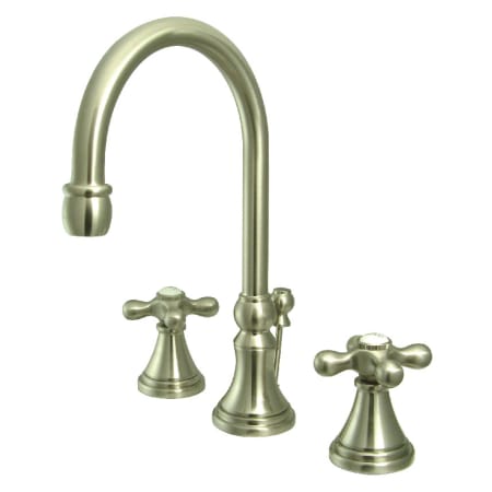 A large image of the Kingston Brass KS298.AX Brushed Nickel