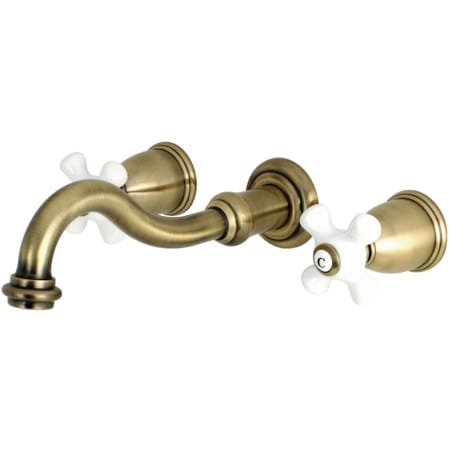 A large image of the Kingston Brass KS302.PX Antique Brass