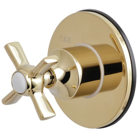 A large image of the Kingston Brass KS303.ZX Polished Brass