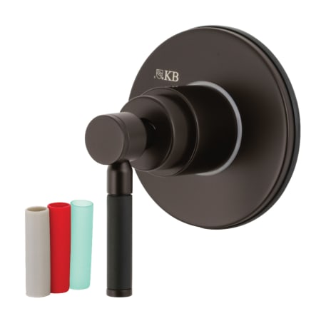 A large image of the Kingston Brass KS303.DKL Oil Rubbed Bronze