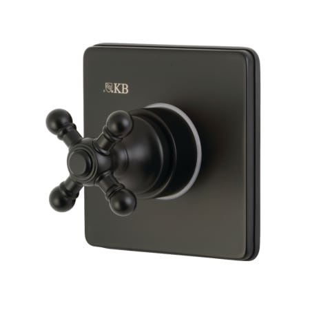 A large image of the Kingston Brass KS304.BX Matte Black