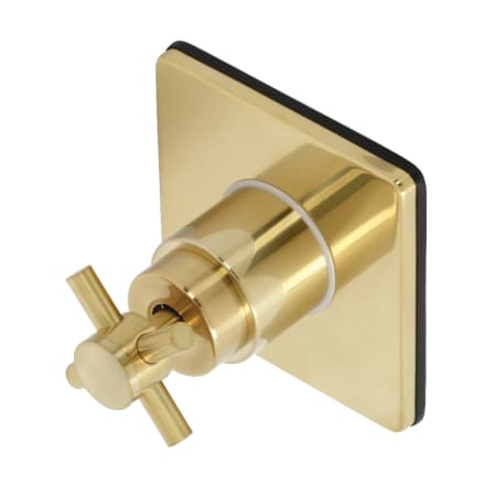 A large image of the Kingston Brass KS304.DX Brushed Brass