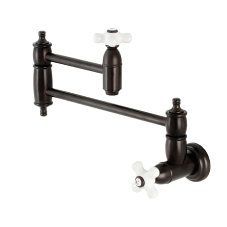 A large image of the Kingston Brass KS310.PX Oil Rubbed Bronze