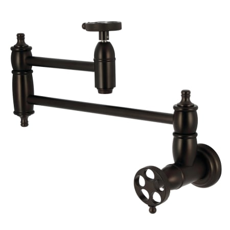 A large image of the Kingston Brass KS310.RKZ Oil Rubbed Bronze