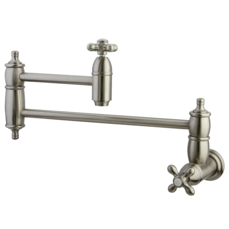 A large image of the Kingston Brass KS310.AX Brushed Nickel