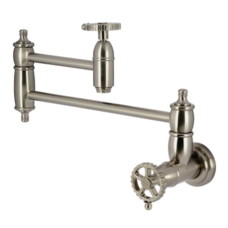 A large image of the Kingston Brass KS310.CG Brushed Nickel