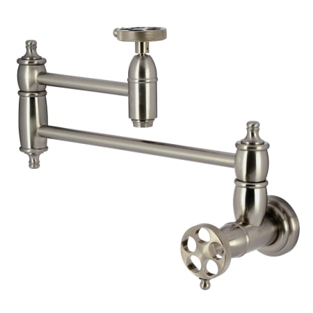 A large image of the Kingston Brass KS310.RKZ Brushed Nickel