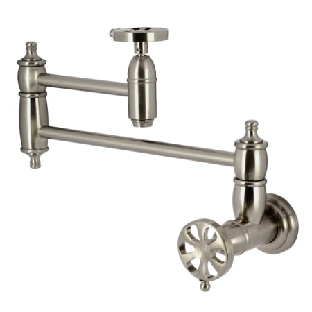 A large image of the Kingston Brass KS310.RX Brushed Nickel