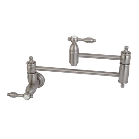 A large image of the Kingston Brass KS310.TAL Brushed Nickel