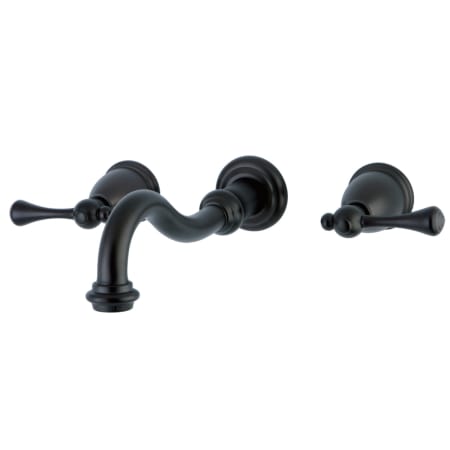 A large image of the Kingston Brass KS312.BL Oil Rubbed Bronze