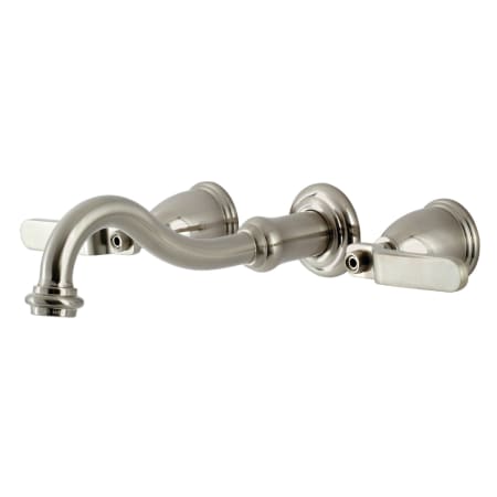 A large image of the Kingston Brass KS312.KL Brushed Nickel