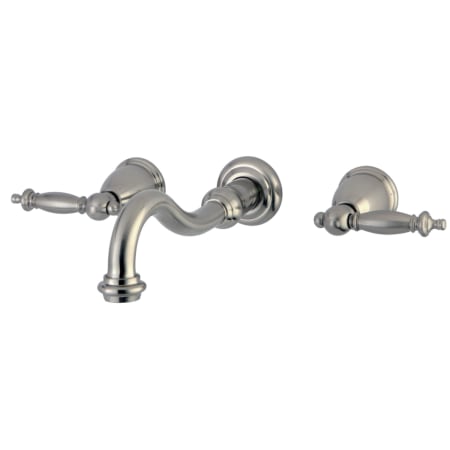 A large image of the Kingston Brass KS312.TL Brushed Nickel