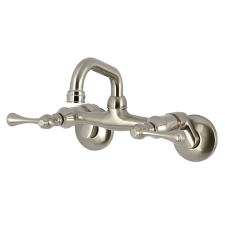 A large image of the Kingston Brass KS312 Brushed Nickel