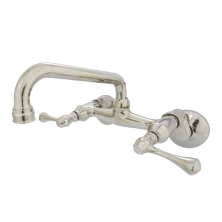 A large image of the Kingston Brass KS313 Polished Nickel