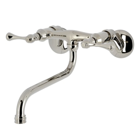 A large image of the Kingston Brass KS315 Polished Nickel
