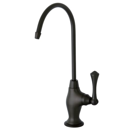 A large image of the Kingston Brass KS319.BL Oil Rubbed Bronze