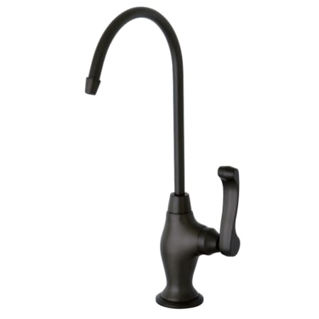 A large image of the Kingston Brass KS319.FL Oil Rubbed Bronze