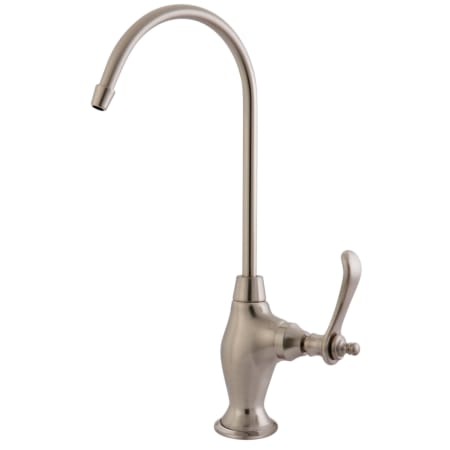 A large image of the Kingston Brass KS319.TL Brushed Nickel