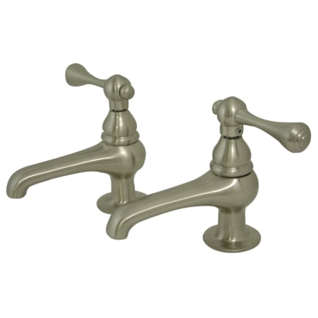 A large image of the Kingston Brass KS320.BL Brushed Nickel