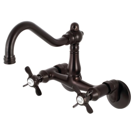 A large image of the Kingston Brass KS322.BEX Oil Rubbed Bronze