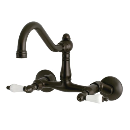 A large image of the Kingston Brass KS322.PL Oil Rubbed Bronze