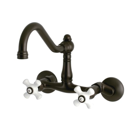 A large image of the Kingston Brass KS322.PX Oil Rubbed Bronze