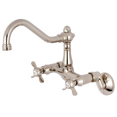 A large image of the Kingston Brass KS322.BEX Polished Nickel