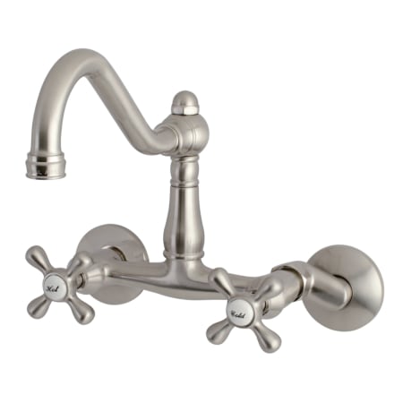 A large image of the Kingston Brass KS322.AX Brushed Nickel