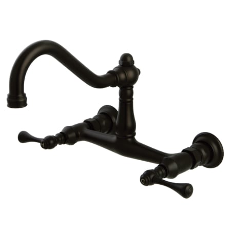 A large image of the Kingston Brass KS324.BL Oil Rubbed Bronze