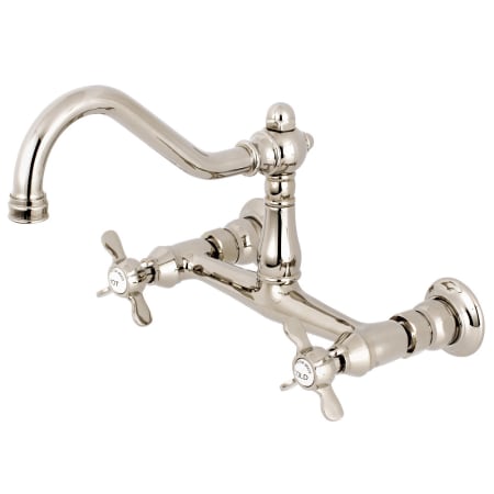 A large image of the Kingston Brass KS324.BEX Polished Nickel