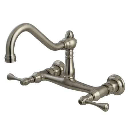 A large image of the Kingston Brass KS324.BL Brushed Nickel
