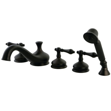 A large image of the Kingston Brass KS333.5AL Oil Rubbed Bronze