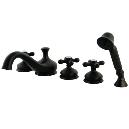 A large image of the Kingston Brass KS333.5AX Oil Rubbed Bronze