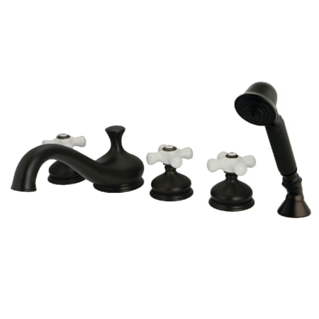 A large image of the Kingston Brass KS333.5PX Oil Rubbed Bronze