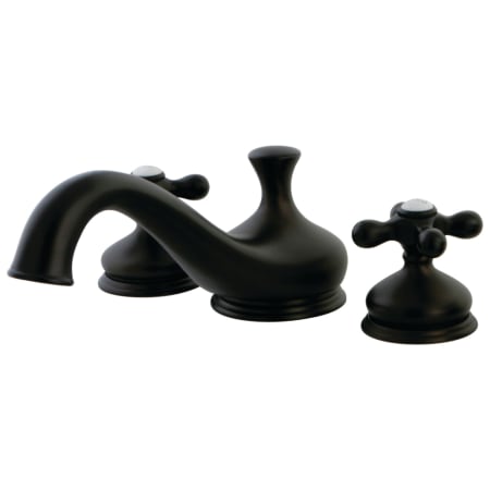 A large image of the Kingston Brass KS333.AX Oil Rubbed Bronze