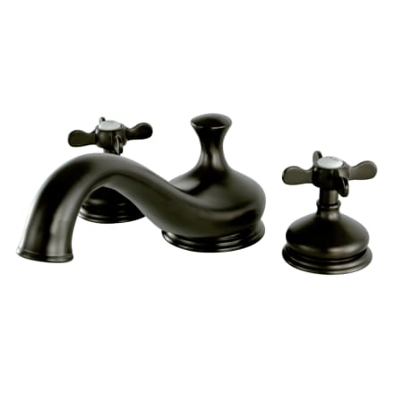 A large image of the Kingston Brass KS333.BEX Oil Rubbed Bronze