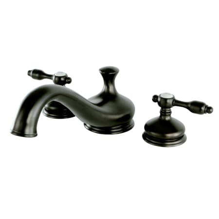 A large image of the Kingston Brass KS333TAL Oil Rubbed Bronze