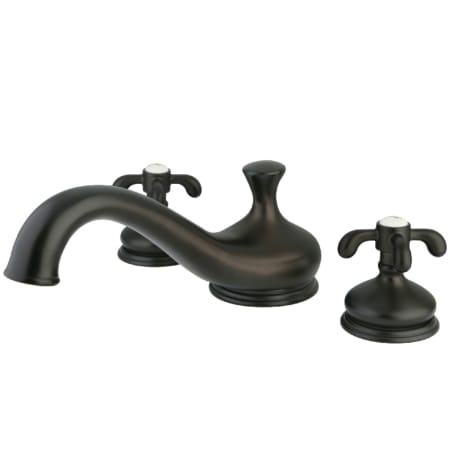 A large image of the Kingston Brass KS333.TX Oil Rubbed Bronze