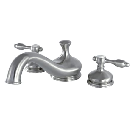A large image of the Kingston Brass KS333TAL Brushed Nickel