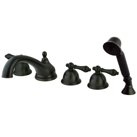 A large image of the Kingston Brass KS335.5AL Oil Rubbed Bronze