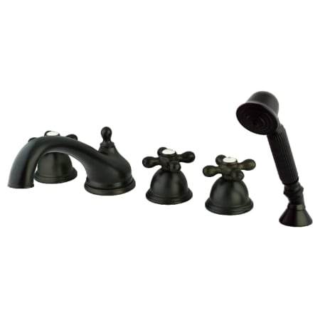 A large image of the Kingston Brass KS335.5AX Oil Rubbed Bronze