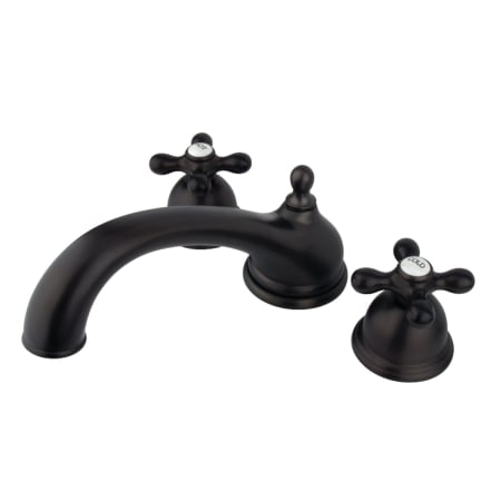 A large image of the Kingston Brass KS335.AX Oil Rubbed Bronze