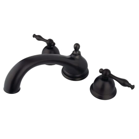 A large image of the Kingston Brass KS335.NL Oil Rubbed Bronze