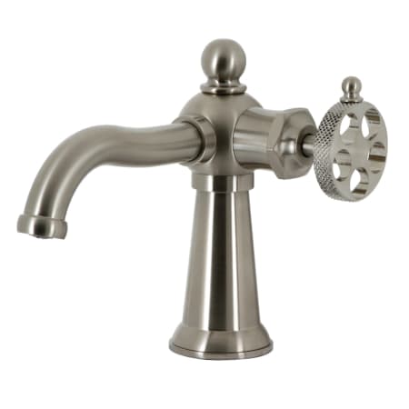 A large image of the Kingston Brass KS354.RKX Brushed Nickel