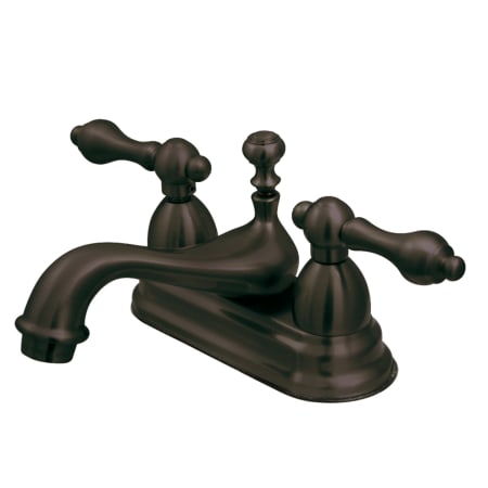 A large image of the Kingston Brass KS360.AL Oil Rubbed Bronze
