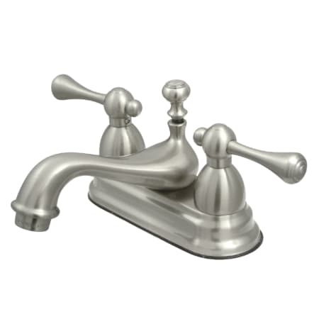 A large image of the Kingston Brass KS360.BL Brushed Nickel